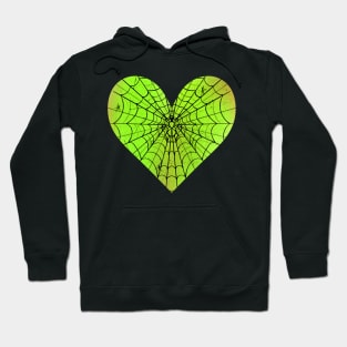 Spider Web Heart V29 Hoodie